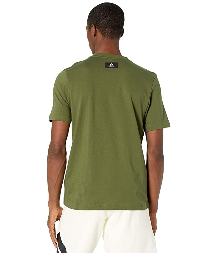 Translation missing: en.Adidas Men's Sportswear Future Icons Logo T-Shirt Wild Pine Green-Small