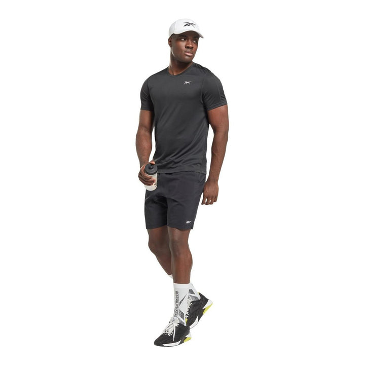 Translation missing: en.Reebok Men's Workout Ready Tech Tee, Night Black Size Small Moisture wicking