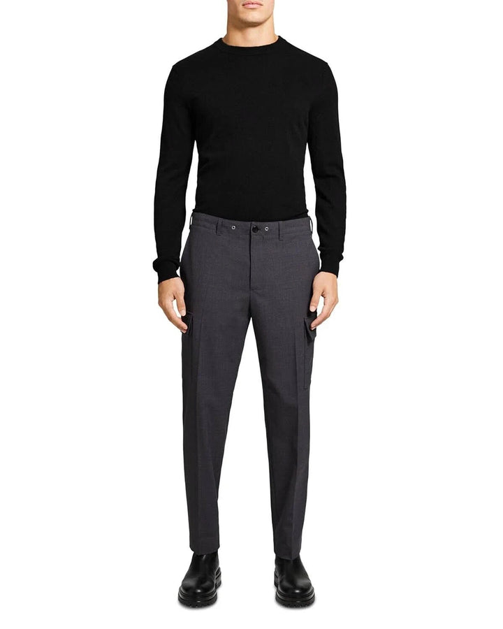 Translation missing: en.Theory Men's Curtis Bonded Wool Cargo Pant Pestle Melange Grey-30/30