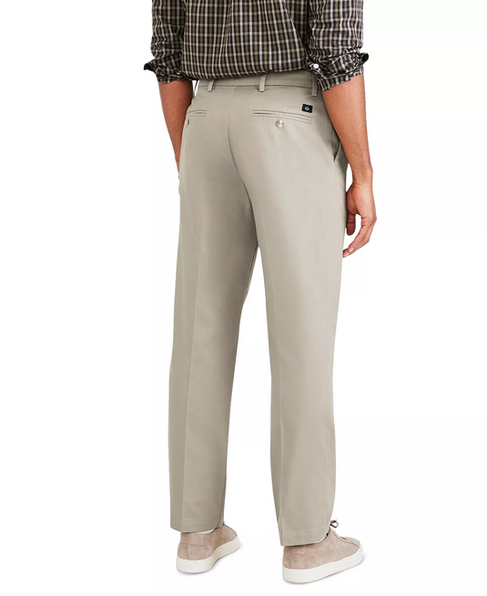 Translation missing: en.Dockers Signature Khaki Pants Cloud 33x30 Classic Fit Stain Defender Pleated