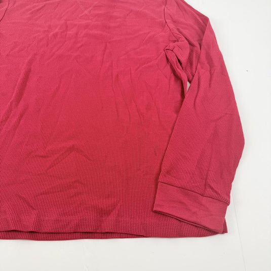 Translation missing: en.Club Room Men's Waffle Long-Sleeve T-Shirt &amp; Pajama Pant Set Jester Red-Large