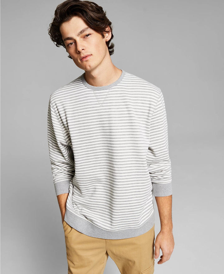 Translation missing: en.And Now This Men's Crewneck Sweatshirt in Grey Multi-Size Small