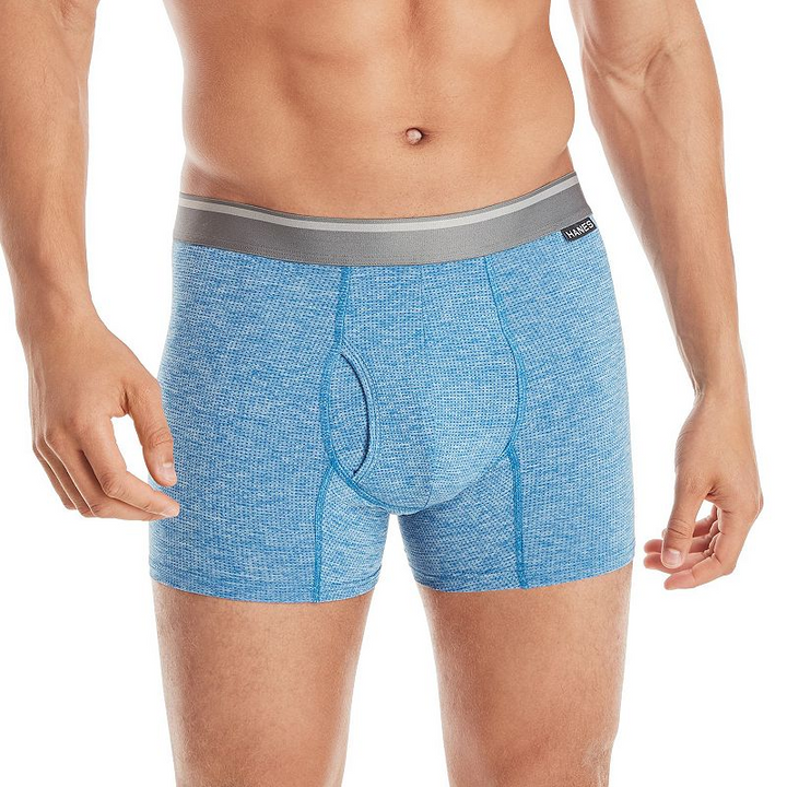 Translation missing: en.Hanes Men's Ultimate 3pk. ComfortFlex Stretch Trunks Multi-Small 28-30W