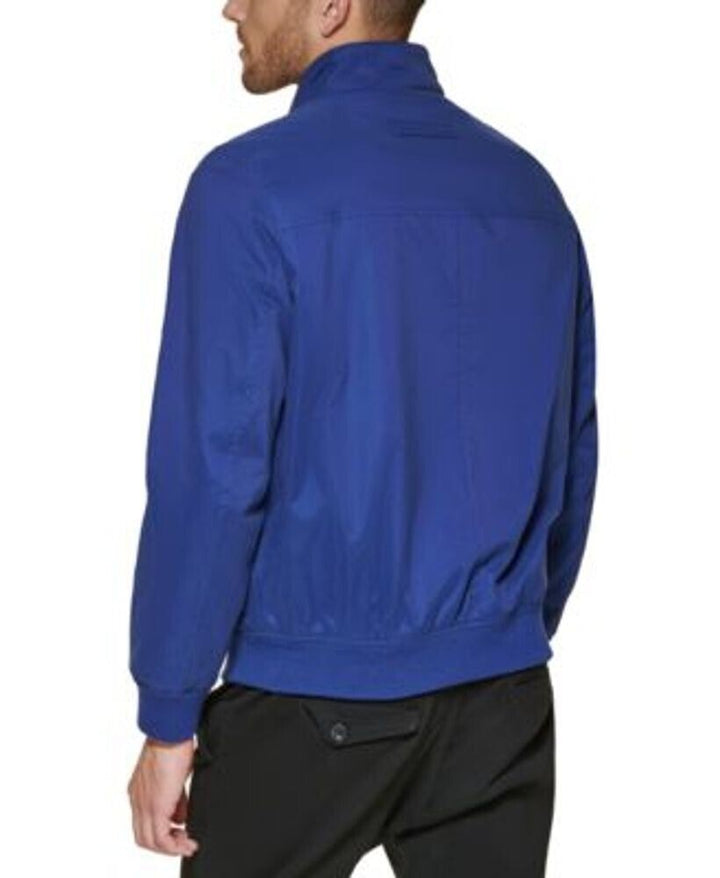 Translation missing: en.Club Room Men's Regular-Fit Solid Bomber Jacket in Navy-XL