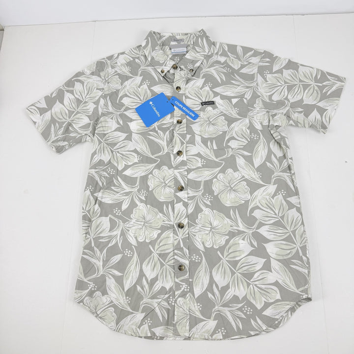 Translation missing: en.Columbia Men's Rapid Rivers II Short Sleeve Shirt Columbia G Green Gray-Small