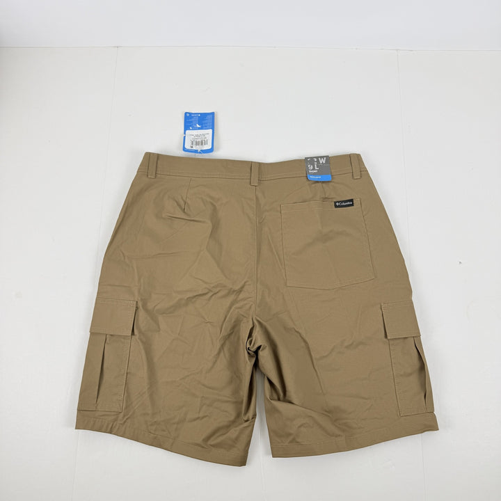 Translation missing: en.Columbia Men's Rapid Rivers Cargo Shorts Cotton Blend Stretch Delta Brown-30W