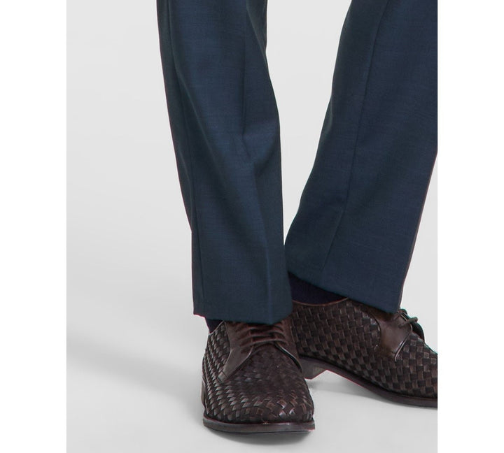 Translation missing: en.Calvin Klein Men's Jace Slim-Fit Wool-Blend Suit Pants Green-34x32