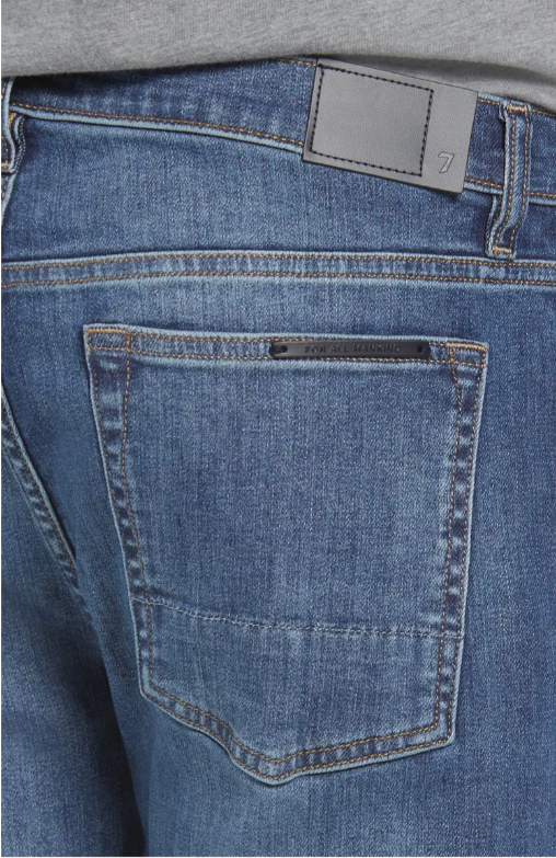 Translation missing: en.7 for All Mankind Men's Adrien Slim-Fit Jeans in Newman Blue 29/32