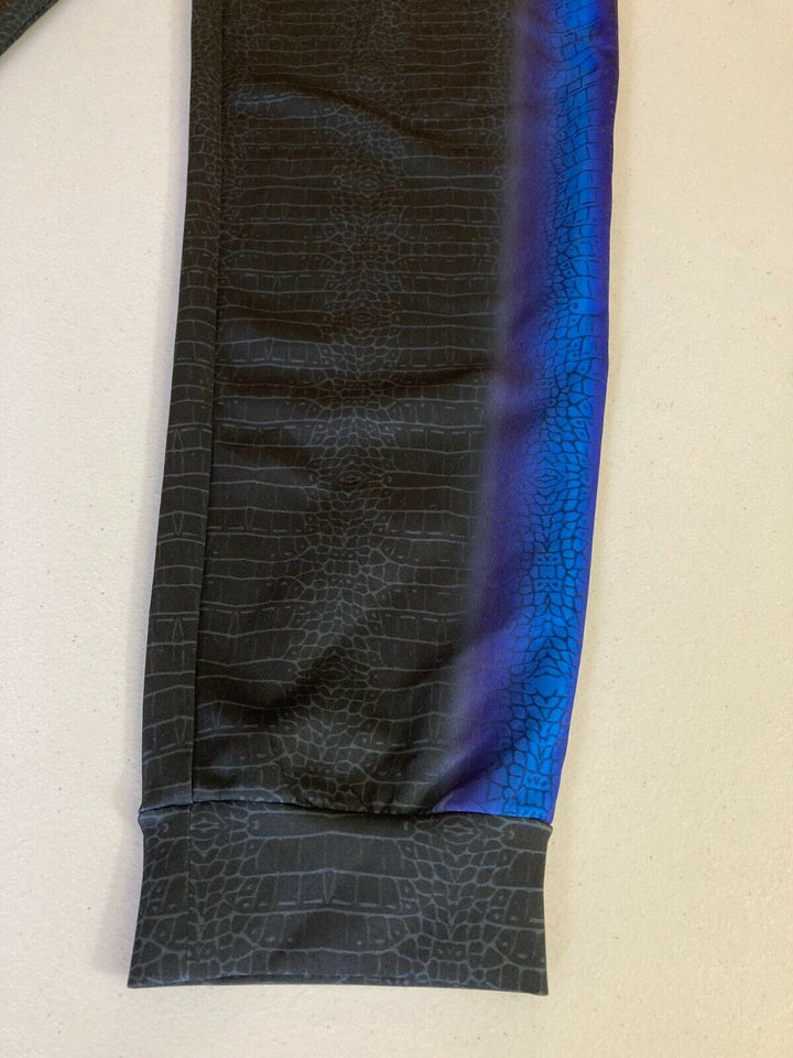 Translation missing: en.Ultracor Men's Serpent Momentum Scale Print Regular Fit Joggers Blue/Black-Med