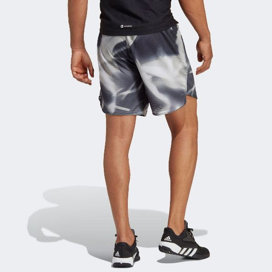 Translation missing: en.adidas Men's Drt Heat.rdy Printed Performance Training Shorts Greys IC2039-XL
