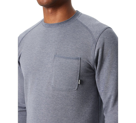 Translation missing: en.Bass Outdoor T-Shirt Men's Size Small Ombre Blue Long-Sleeve Ribbed Pocket