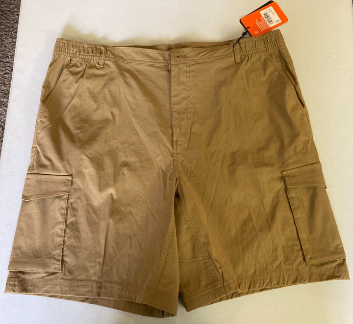 Translation missing: en.Bass Outdoor Men's Cargo Shorts in Ermine Brown-2XL