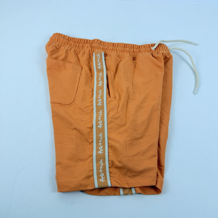Translation missing: en.All Good Things Are Welcome Here French Terry Cotton Sweat Shorts Melon-Medium