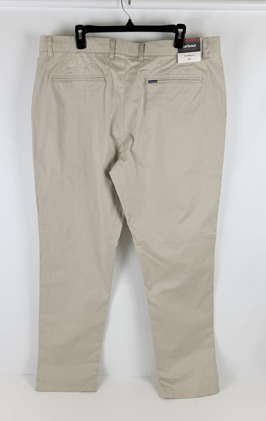 Translation missing: en.Barbour Men's Tailored-Fit Lightweight Stretch Chino Pants Beige-40x32