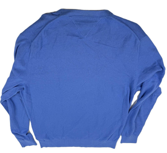 Translation missing: en.Tommy Hilfiger Men's Essential Solid Crew Neck Sweater Cobalt Blue-2XL