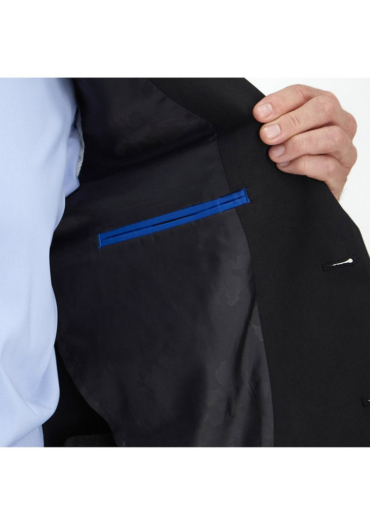 Translation missing: en.Haggar Men's Smart Wash Repreve Classic Fit Suit Jacket Black Solid-Size: 40S