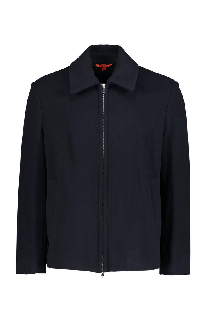 Translation missing: en.Barena Men's Capospalla Gafaro Laner Woven Wool Blend Jacket Navy-IT48 US 38