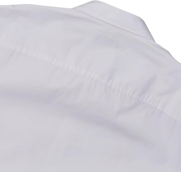 Translation missing: en.Calvin Klein Men's Solid Patch Pocket Button Down Easy Shirt White-XL