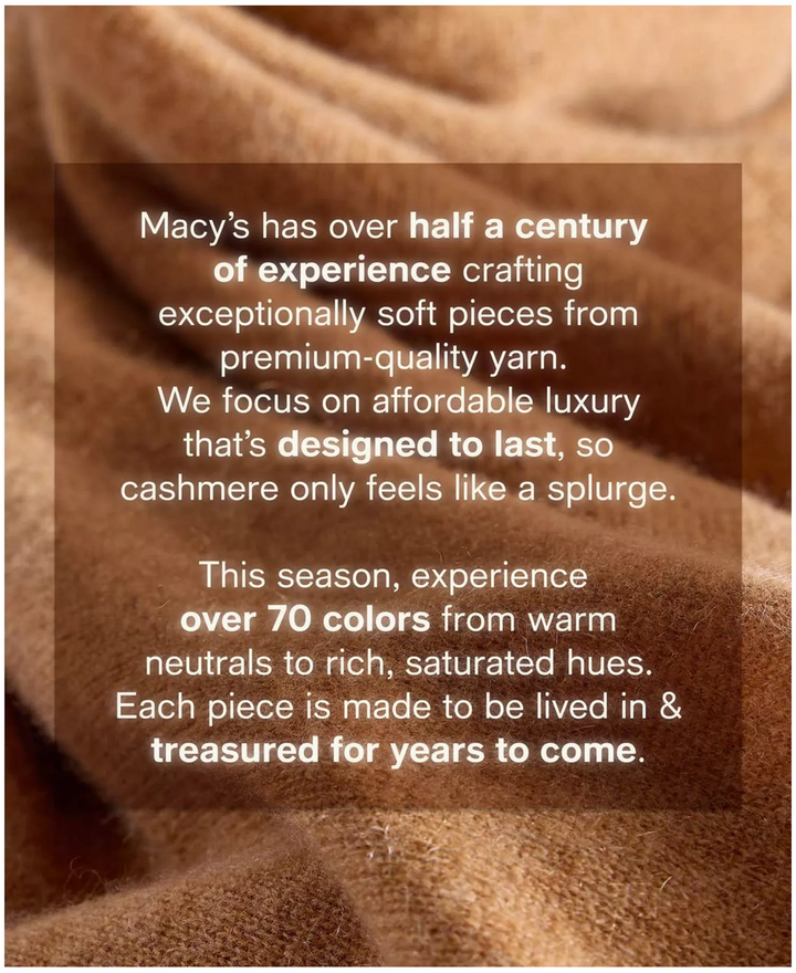 Translation missing: en.Club Room Luxury Men's Reg-Fit 100% Cashmere V-Neck Sweater Vest Navy Red-XL