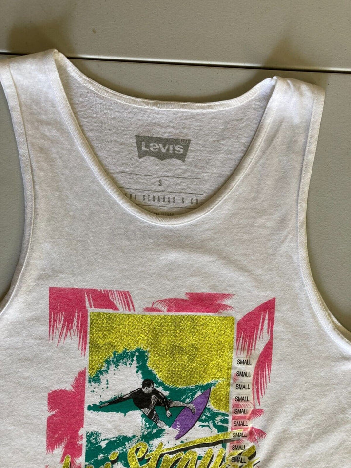 Translation missing: en.Levi's Men's Amped Tank in White-Size Small