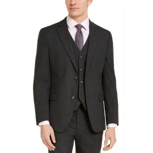 Translation missing: en.Alfani Men's Slim-Fit Stretch Solid Suit Jacket Charcoal-44L