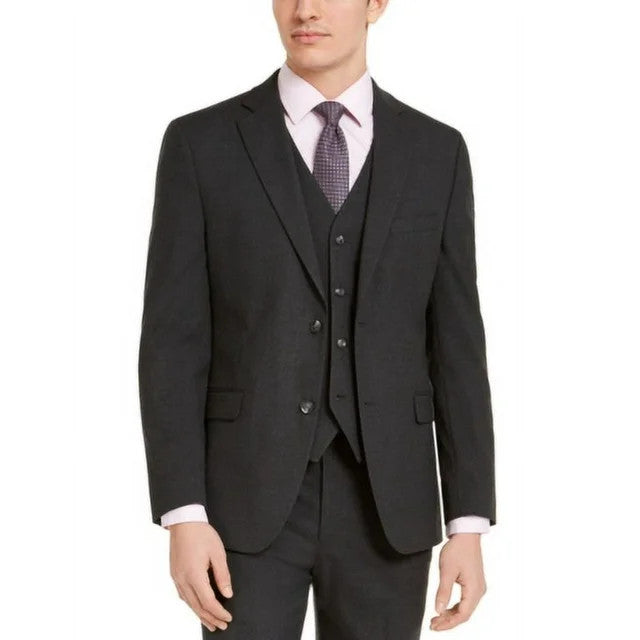 Translation missing: en.Alfani Men's Slim-Fit Stretch Solid Suit Jacket Charcoal-44L