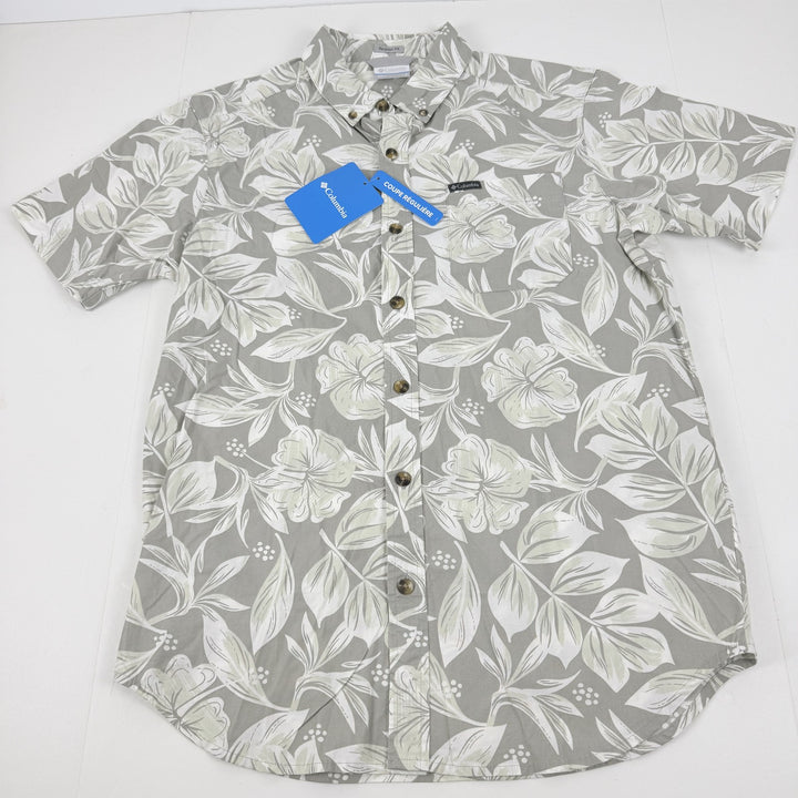 Translation missing: en.Columbia Men's Rapid Rivers II Short Sleeve Shirt Columbia G Green Gray-Small