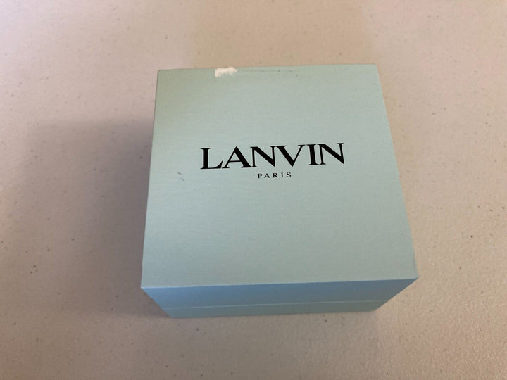 Translation missing: en.Lanvin Rhodium Plated Round Cufflinks in Silver Color