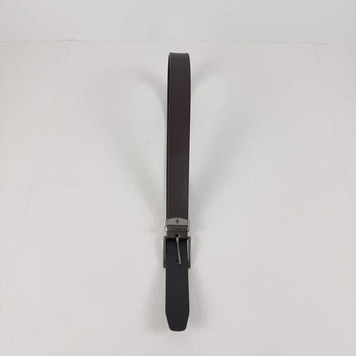 Translation missing: en.Original Penguin Men's Faux Leather Antique-Look Reversible Belt - Brown-30