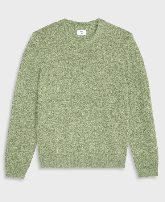 Translation missing: en.Mode of One Men's Long-Sleeve Relaxed Crewneck Sweater Black Forest Green-2XL