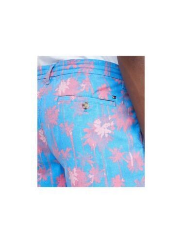 Translation missing: en.Tommy Hilfiger Men's 10" Miho Palm-Print South Beach Shorts in Palace Blue-34
