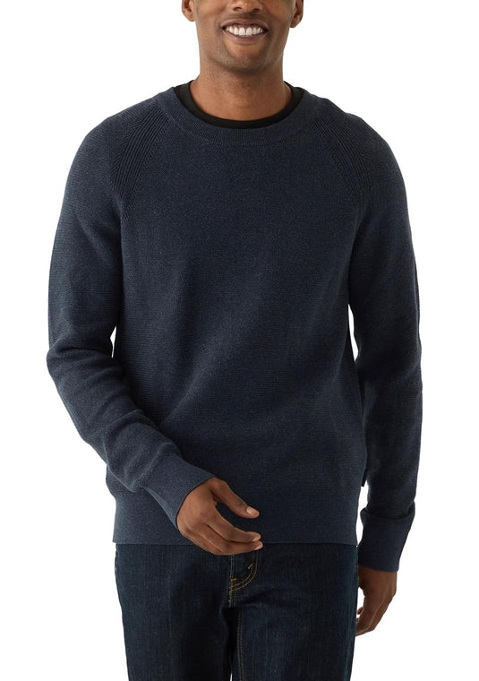 Translation missing: en.Michael Kors Mouline Sweater Midnight Blue Size XL Men's Modern-Fit Textured