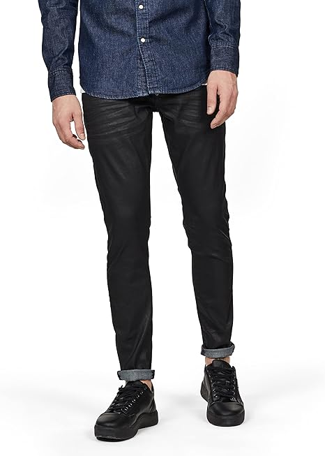 Translation missing: en.G-Star Raw Men's Revend Skinny Fit Jeans, 3D Dark Aged, 32W x 30L