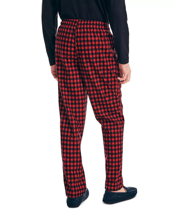 Translation missing: en.Nautica Men's Soft Cozy Fleece Pajama Pants Nautica Red Plaid-XL