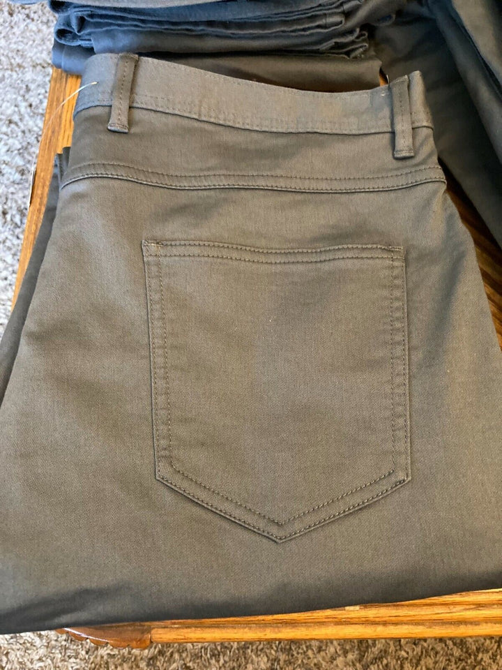 Translation missing: en.The Men's Store Premium Five-Pocket Slim Fit Stretch Chino Pants Pavement-34/34