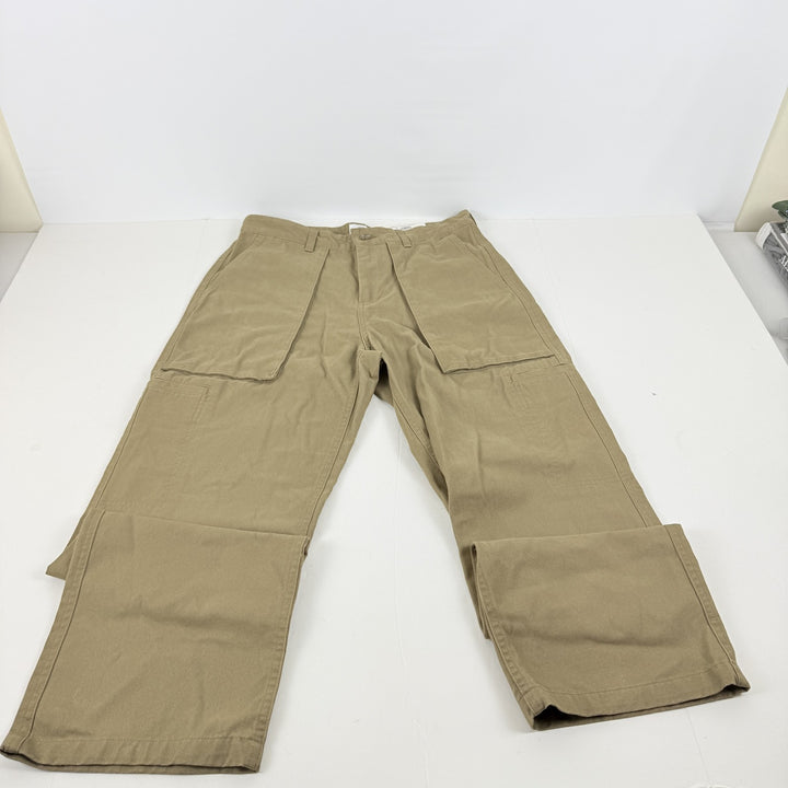 Translation missing: en.Mode of One Men's Regular-Fit Utility Pants in Army Brown All Cotton-30x31
