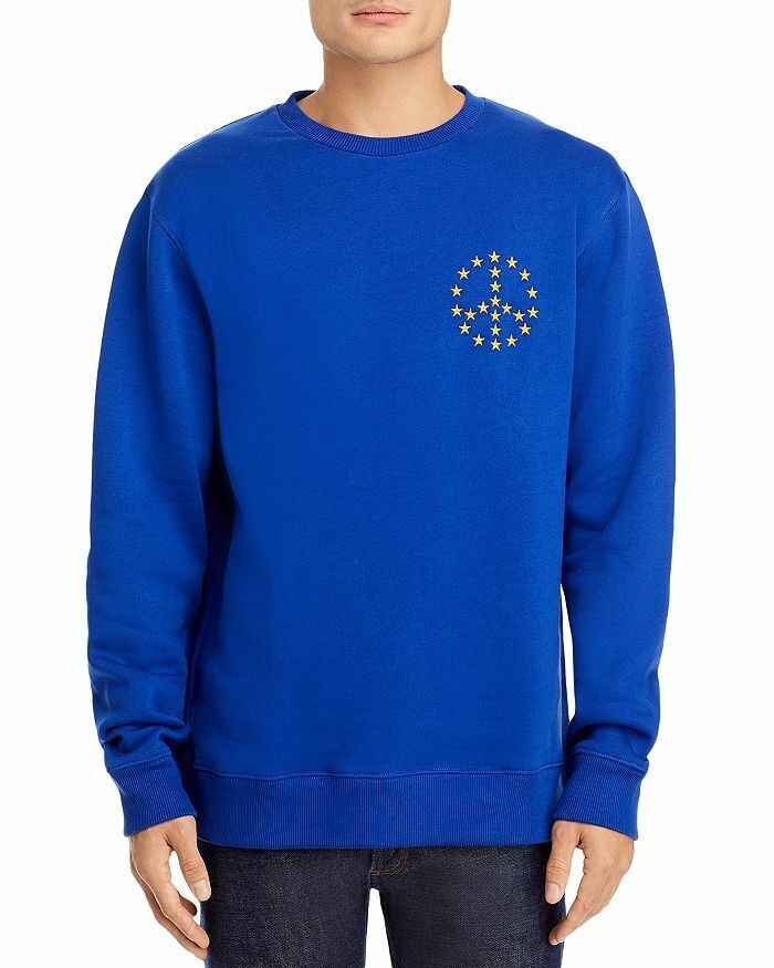 Translation missing: en.Etudes Men's 100% Organic Cotton Story Peace Blue Sweatshirt-Size XL