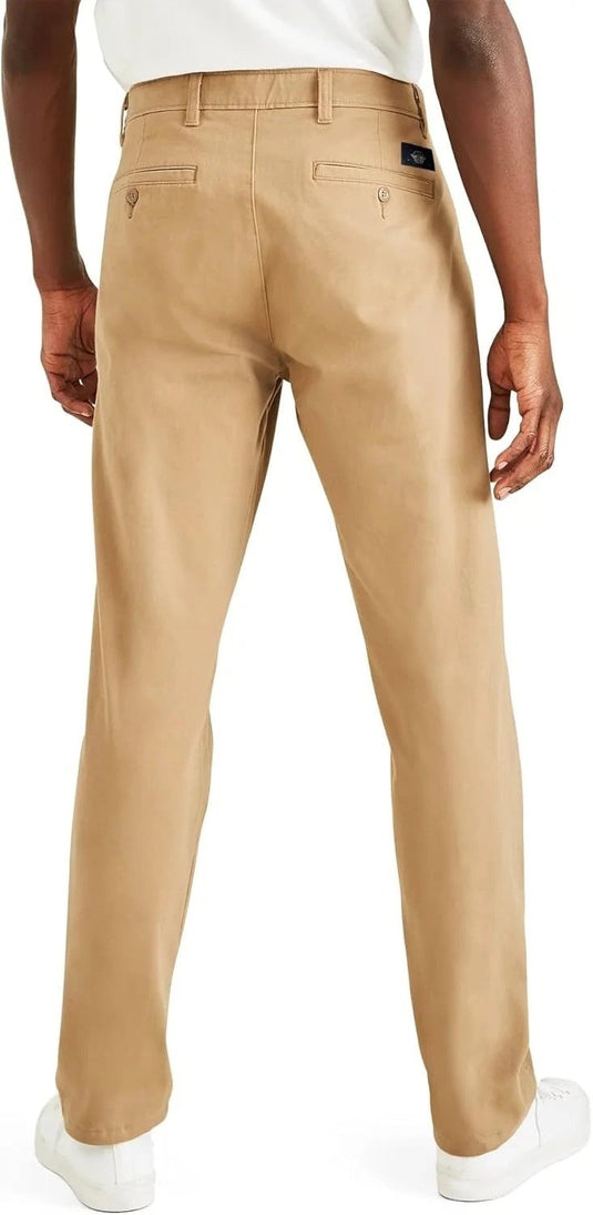 Translation missing: en.Dockers Mens Straight Fit Smart 360 Flex Linen-Blend Chino Pants Harvest-38x29