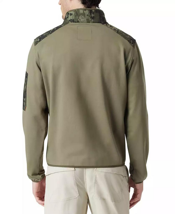 Translation missing: en.Bass Outdoor Men's Earlybird Runner Camo Jacket Bark Camo Deep Lichen-Large