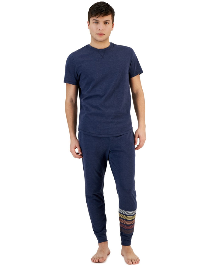 Translation missing: en.Sun + Stone Men's Sunwashed Solid Pajama T-Shirt Naval Sun Wash-Medium