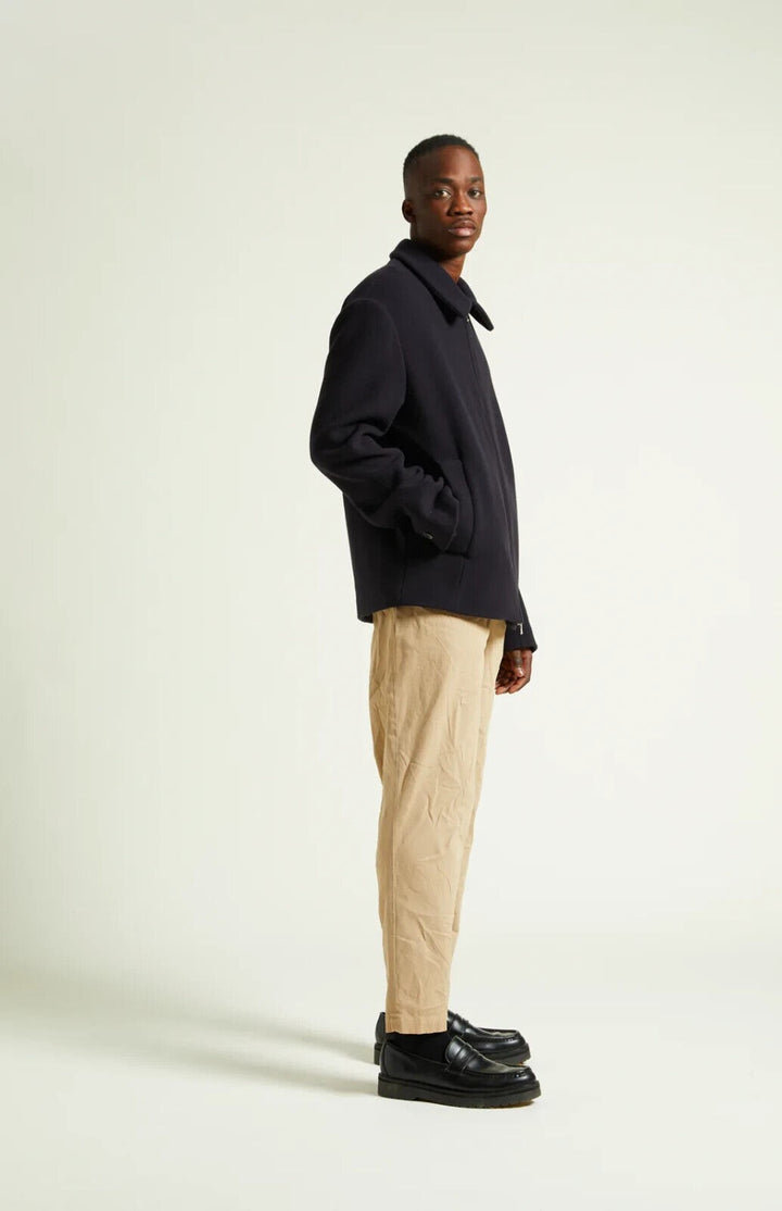 Translation missing: en.Barena Men's Capospalla Gafaro Laner Woven Wool Blend Jacket Navy-IT48 US 38