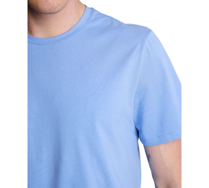 Translation missing: en.Paisley &amp; Gray Mens Lucas Slim Fit Short Sleeve Crewneck T-Shirt Easy Blue-Small
