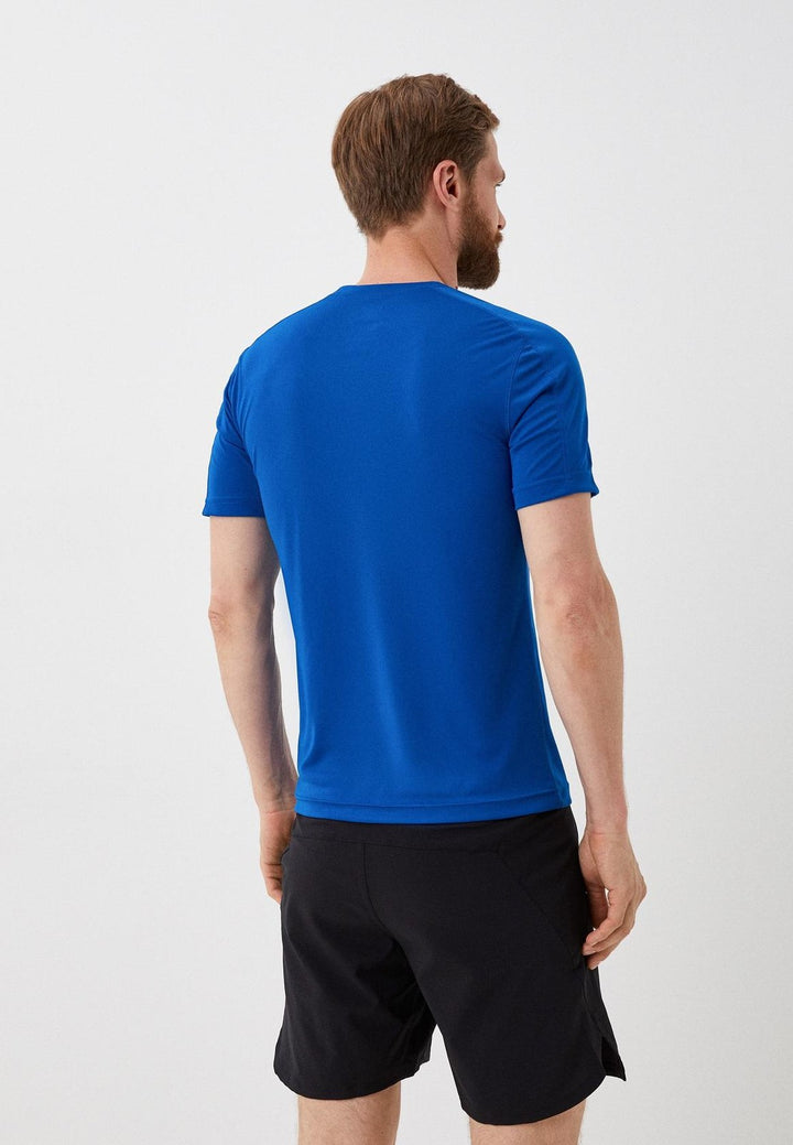 Translation missing: en.Reebok Workout Ready Tee Vector Blue Size Medium Speed Wicking Crewneck Men