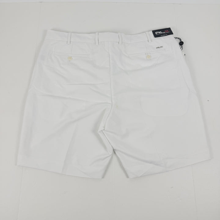 Translation missing: en.Ralph Lauren RLX Men's 9-Inch Tailored Fit Performance Golf Shorts White-38