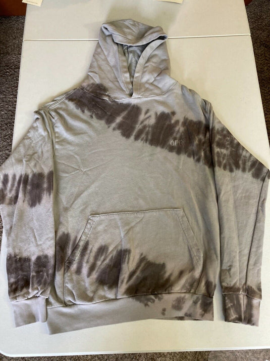Translation missing: en.Original Paperbacks Men's Los Feliz Diagonal Stripe Hoodie in Grey Gunmetal-Med