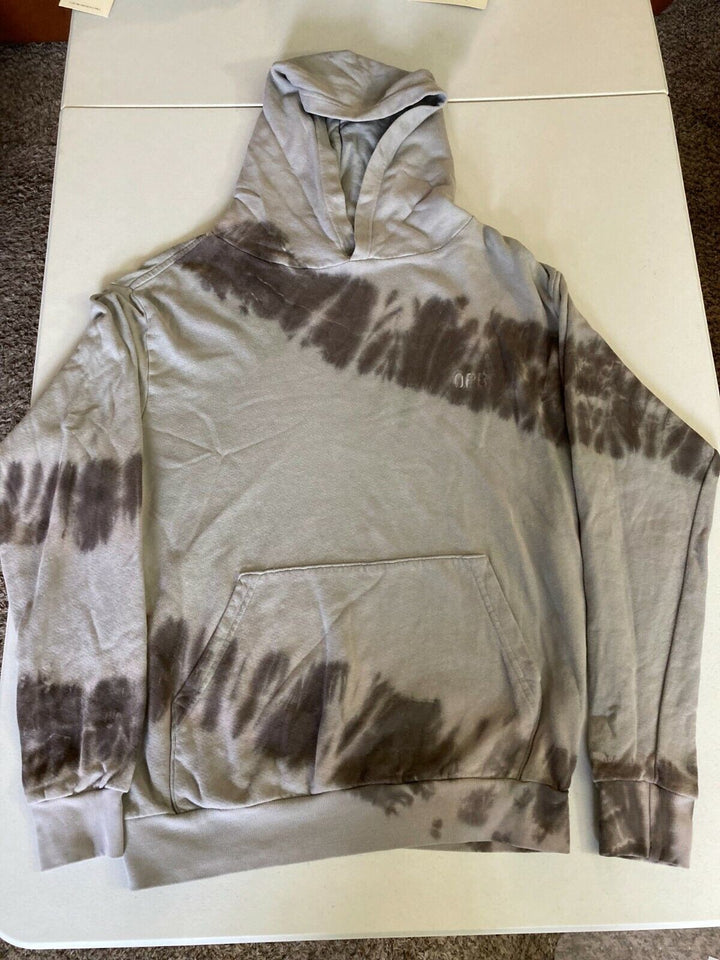 Translation missing: en.Original Paperbacks Men's Los Feliz Diagonal Stripe Hoodie in Grey Gunmetal-Med