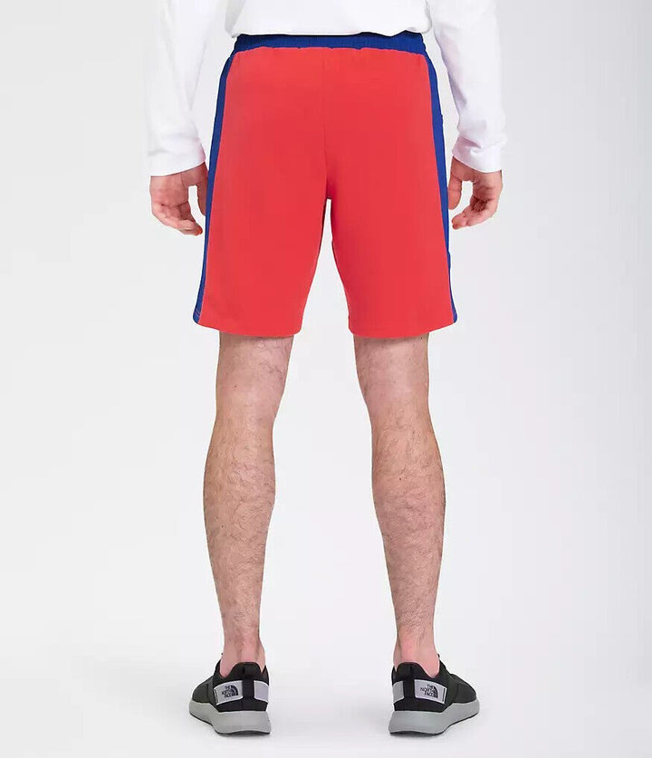 Translation missing: en.The North Face Men's Tech Shorts in Horizon Red/TNF Blue-Size XL