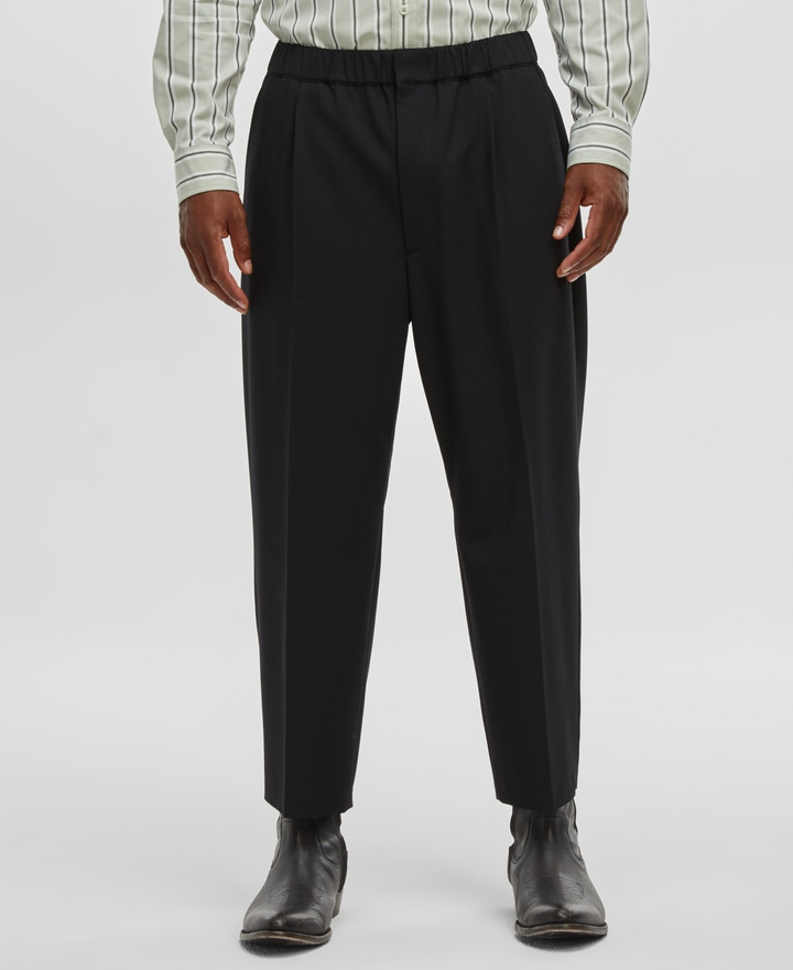 Translation missing: en.Mode of One Men's Cropped Trousers 2XL 44-46Wx 26.5 Black Relaxed-Fit