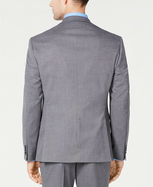 Translation missing: en.Vince Camuto Men's Slim-Fit Stretch Wrinkle-Resistant Suit Jacket Grey-46R