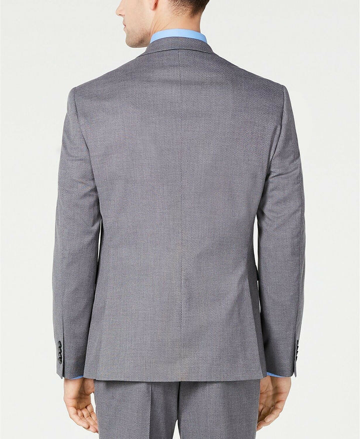 Translation missing: en.Vince Camuto Men's Slim-Fit Stretch Wrinkle-Resistant Suit Jacket Grey-46R